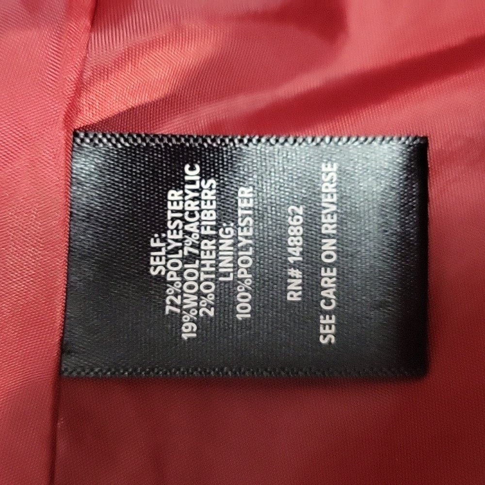 Size 2 Torrid Fit And Flare Wool Mix Jacket - Picture 6 of 7